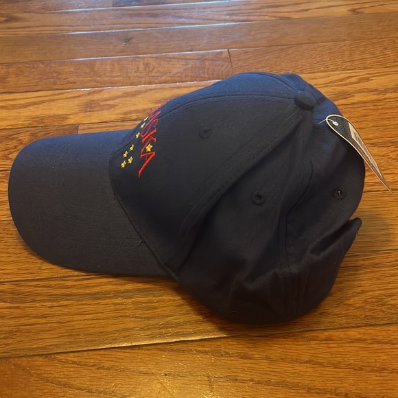 Arctic Circle Enterprises Dark Blue Snap Back Alaska Hat NWT - Picture 2 of 5